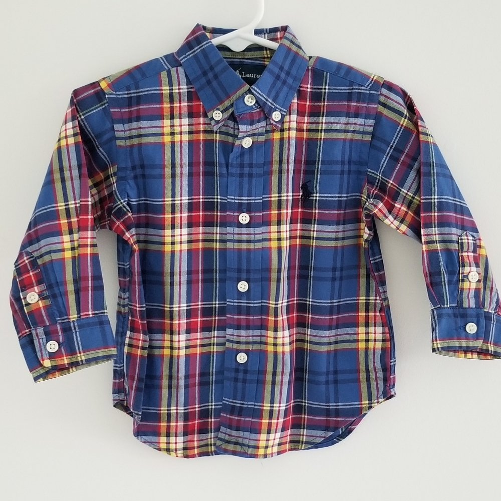 Ralph Lauren toddler button front shirt